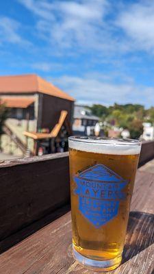 Below Zero Cold IPA on a very warm day