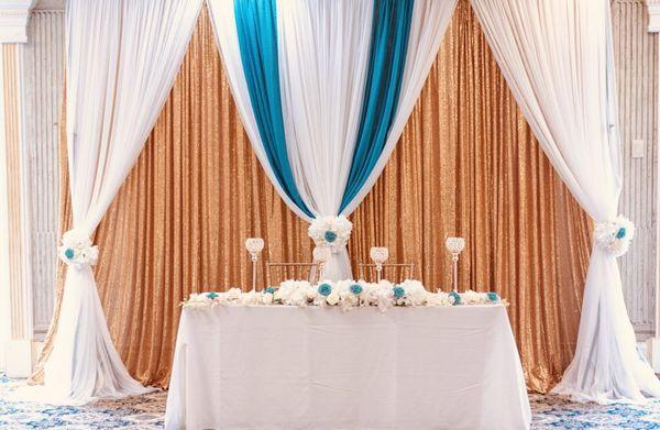 Teal Wedding