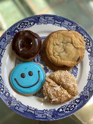 Donuts and cookies