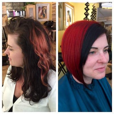 Cut and color by Curtis