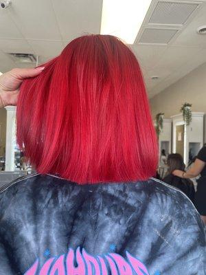 Red hair*