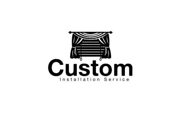 'CUSTOM' -logo DRAPery