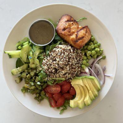 Veggie Grain Bowl* | with 4oz Grilled Salmon.