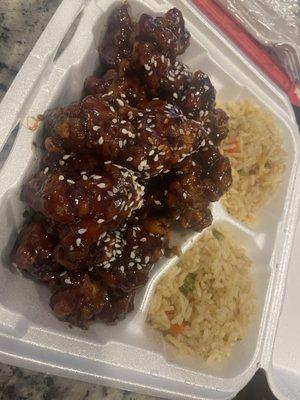 Sesame chicken