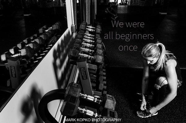 We all began as beginners.  Make the first step to health by setting up a personal training session at American Muscle Studios