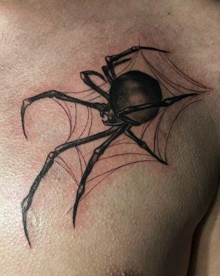 I love tattooing  bugs. never gets old spiders  definitely make for a good Tattoo.