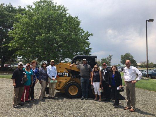 Aurora Chamber Ambassador Team meeting at Wagner Equipment Co