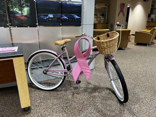 Pink Beach Cruiser.