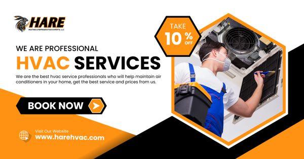 Professional HVAC services.