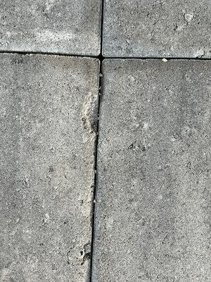 Crumbling Pavers