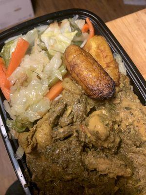 Curry chicken