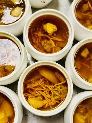 Cordyceps Flower Chicken Soup