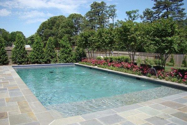 Pool Remodel w new sun ledge