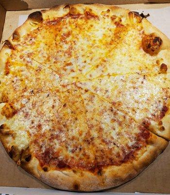 Large cheese pizza