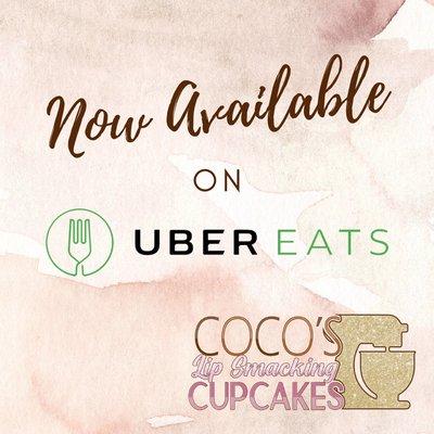 Now available on Uber Eats!