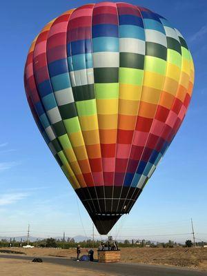 hot balloon ride