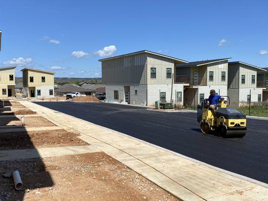 Road Works Paving