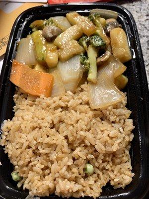 Veggie hibachi