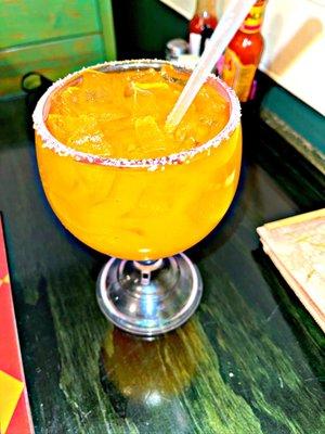 Mango margaritas. Delicious.