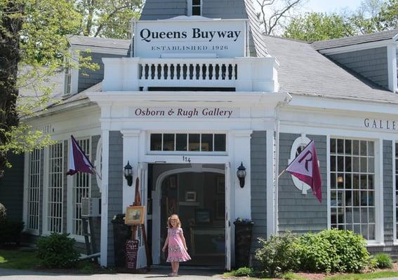 The Osborn & Rugh Gallery in Falmouth on Cape Cod is a working studio for oil painters Hillary Osborn and Doug Rugh.