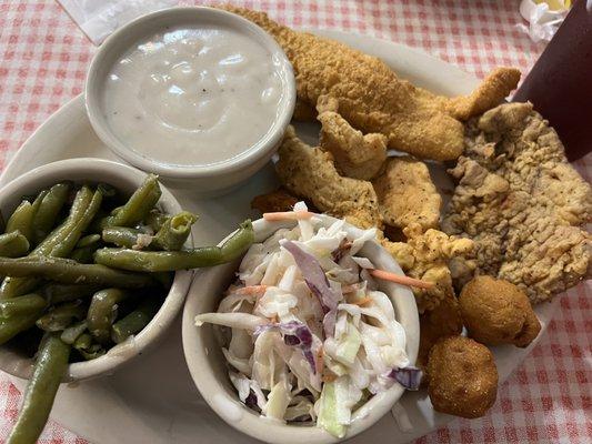 Sampler platter.  Delicious!