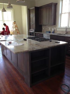 Custom Kitchen Install