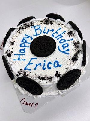 OREO Cookie and Cream Ice Cream Birthday Cake