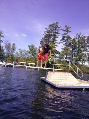 Diving Board Dock