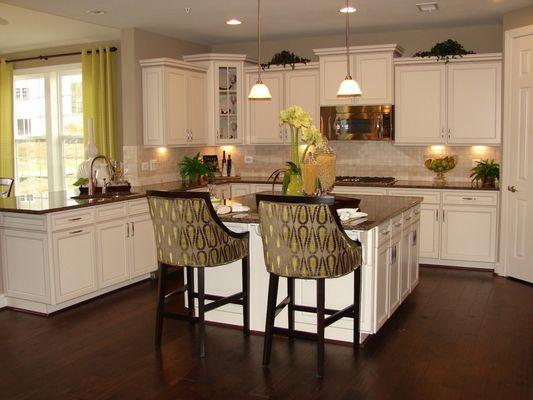 Distressed Wood Flooring.