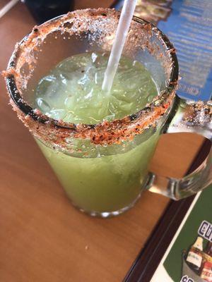 Pepino y limon agua fresca