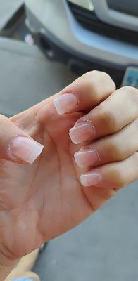 Messed up nails