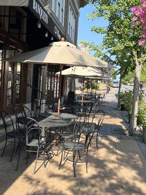 Outdoor seating