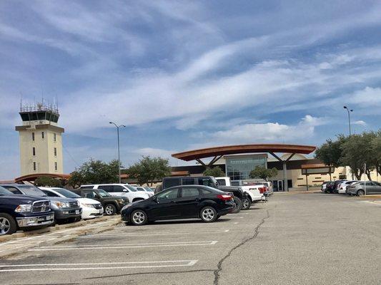 Short Term Parking area at San Angelo Regional Airport