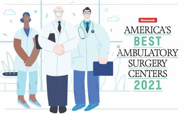 436 Beverly Hills was top ranked in Newsweek's list of America's Best Ambulatory Surgical Centers.