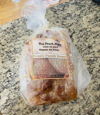 Peach bread