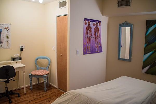 One of our treatment rooms