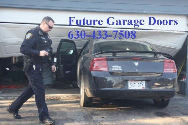 Forgot to open your Garage Door on the way out? Call Future Garage Doors at 630-433-7508