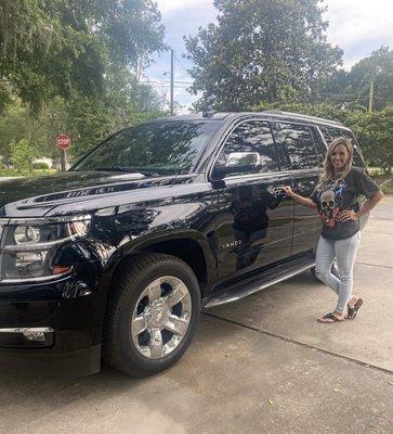 Tahoe purchased at Orange Park Trucks!