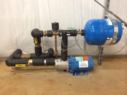 Booster Pump Installation by Bud Hart