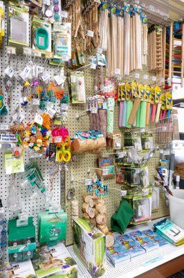 Perches, kabobs, activity toys