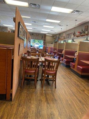 Nice Atmosphere. This is the dining area. Here for a birthday brunch.