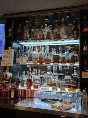 Bourbon selection