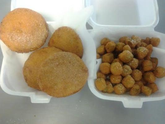 Fried Green Tommatos & Okra