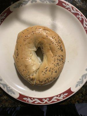 If I hadn't microwaved these bagels I wouldn't have been able to cut them in half.