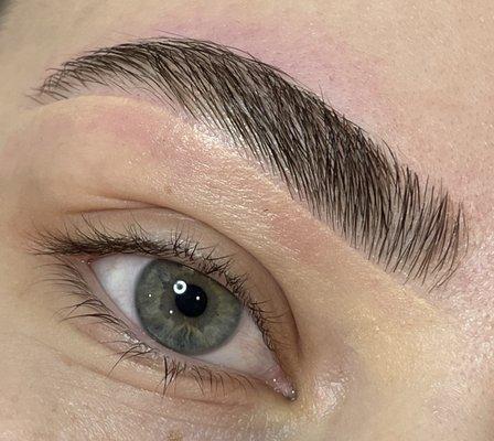 Brow wax + cleanup