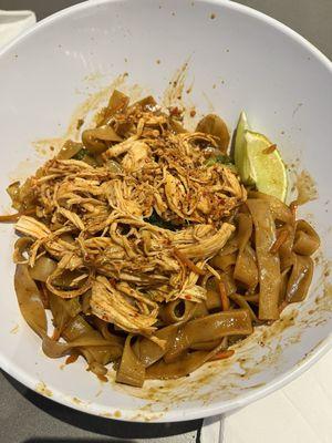 Drunken Noodle with chicken