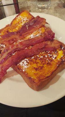 French Toast with Bacon