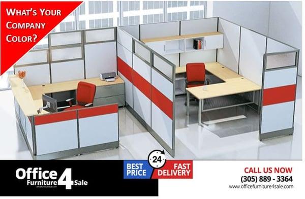 AIS Cubicles - Let Us Custom Design  Your Cubicles! OfficeFurniture4Sale.com - Miami's Office Furniture Warehouse