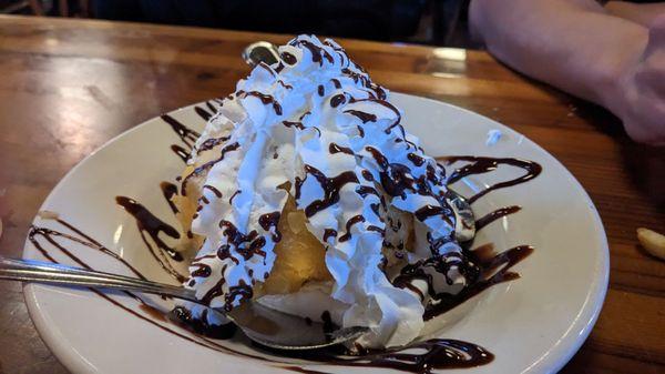 Fried ice cream