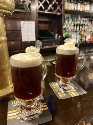 Kat made the best Irish coffee